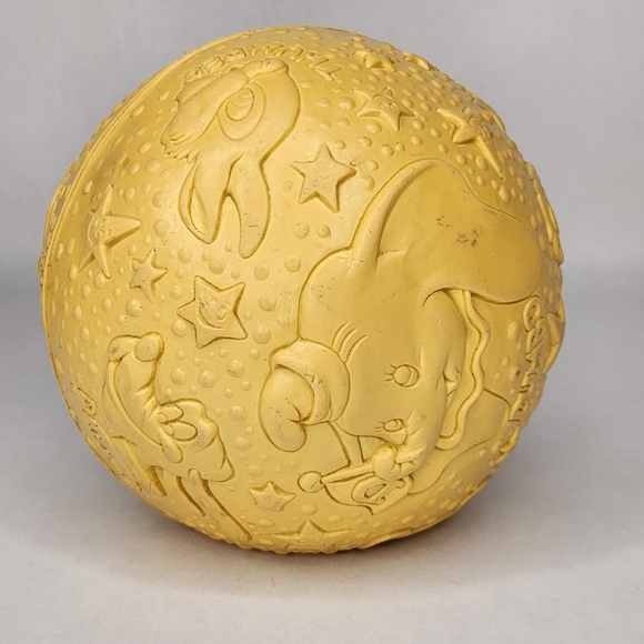 Vintage Walt Disney Productions Multi Character Ball Squeak Toy - Picture 6 of 7